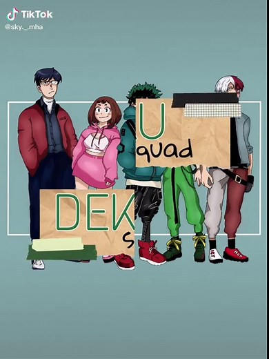 DekuSquad🤍#mha #bnha #dekusquad #mhaedit