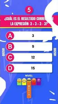 🏆 10 PREGUNTAS EXPRESS EN 3 SEGUNDOS | Desafío Matemático 📐 | QuizGo!