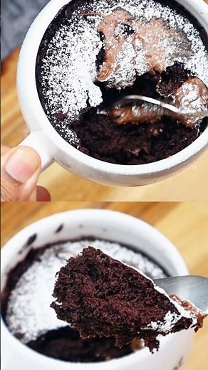 1-Minute Eggless Nutella Mug Cake – No Oven, Just MAGIC! 😱🍫 #mugcake #nutella