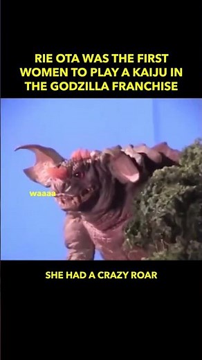 Rie Ota's Roar in Godzilla (2001)