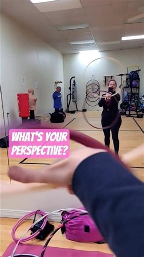 Effort Vs. Effect - Behind The Mirror of Perception ⭕Hula Hoop Trick