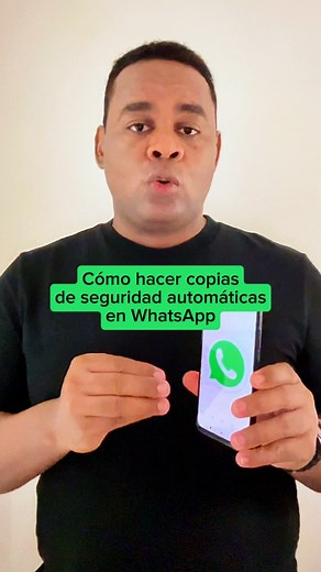 Cómo hacer copias de seguridad automáticas en WhatsApp | Jorge Fince Tips