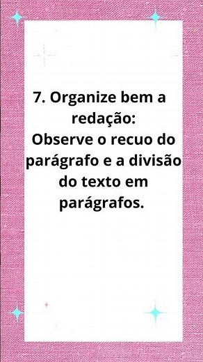 10 DICAS PARA FAZER UMA BOA REDAÇÃO