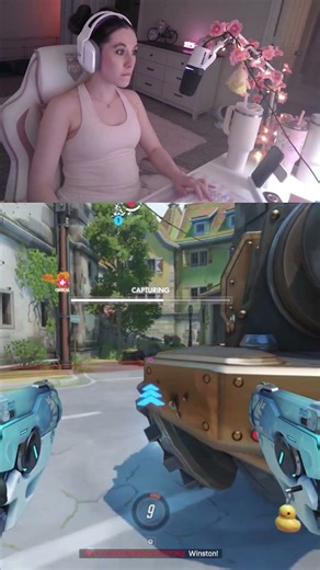 Tracer Sneaks Point - Overwatch April Fools Game Mode