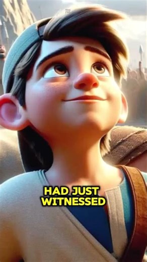 David's Triumph_ The Fall of Goliath AI Animation #animatedfaith #history #biblestory_R