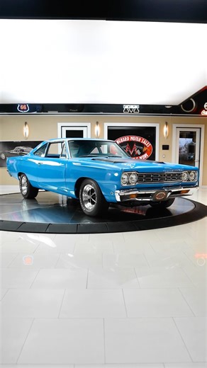 Check out this beautiful 1968 Plymouth Road Runner 💙 Available Now!