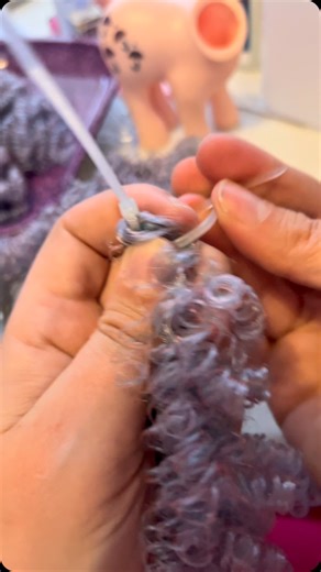 Diana Epperson Grasteit on Instagram: "#mylittlepony #mlp #mlpg1 #dollhair #reroot #rerooting #nylondollhair #customizing #crafting #thedollplanet #thedollplanethair"