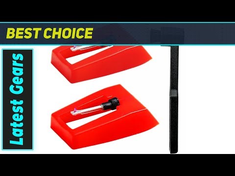 Ultimate 2pcs Turntable Record Player Needles for Crystal Clear Vinyl Sound