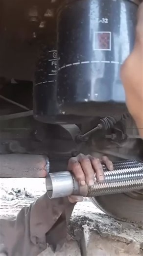 Mechanic Life on Instagram: "Silencer net repair"