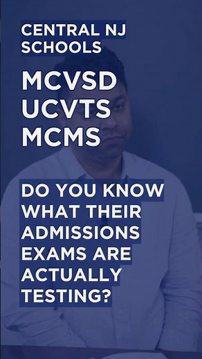 Central New Jersey Magnet School Admissions Prep : MCVSD UCVTS MCMS Test Prep Fast Track 8