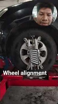 wheel alignment adjust tie rod end