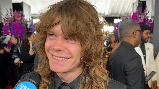 Jesse Welles reveals on Grammy's red carpet what keeps him optimistic