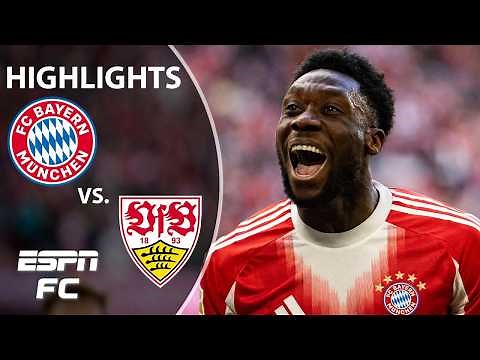 BUNDESLIGA CHAMPIONS 🏆 FC Bayern vs. VfB Stuttgart | Bundesliga Highlights | ESPN FC