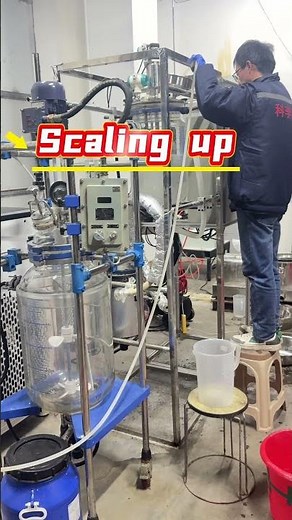 The journey of turning fine powder into large particles #crystallized #crystallizer