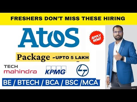 KPMG New Recruitment Drive Announced | Atos, Tech Mahindra, L&T Referrals, EY, Temenos Jobs