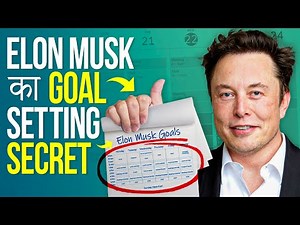 TIME BLOCKING: How to Set Goals and Achieve Them Like Elon Musk | Hindi