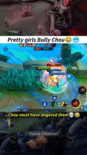 Pretty girls 🎯Chou😂 #mobalegends5v5 #moba5v5English #moba5v5pippin