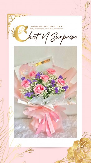 Chat ‘N Surprise, Palawan’s first online flower & gift boutique, offers elegant luxury bouquets and heartfelt personalized gifts that express what words can’t, making every moment unforgettable💐 💐CNS: “Each bouquet tells a story, a story as unique as you are!"💗💐#NotJustBouquet#ChatNSurpriseWay#ServingYouSince2016#CarSurpriseInPalawan#SurpriseDelivery#BouquetsGiftsInPalawan#PuertoPrincesaFlorist#PalawanFlorist#NationwideShipping | Chat N Surprise Flowers & Design