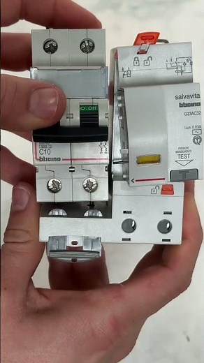 Come ACCOPPIARE un Differenziale e un Magnetotermico Bticino Btdin ⚡️🛠️