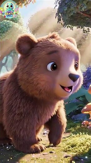 Bear Song for Kids 🐻 | Bear in Forest Walk | Nursery Rhymes & Baby Songs