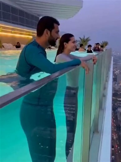Infinity Pool Mishap: Unexpected Collapse and Chaos