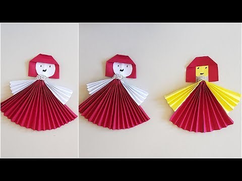 DIY Paper Doll | How to make an Origami Doll for Kids