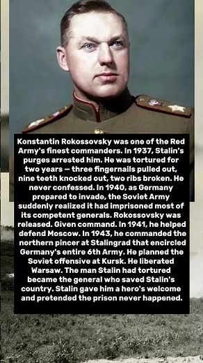 General Rokossovsky Was Sent To A Soviet Prison — Then Pulled Out To Save Moscow