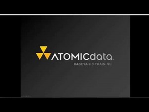 Kaseya 9.3 Update Training