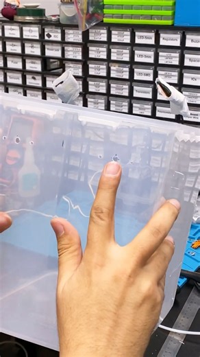 Filament Dry Box | That Perfect Air-Tight Fit😍#shorts #3dprinting #filamentdrybox #creality