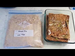 3-Ingredient Daniel Fasting Bread Recipe | Homemade Bread Recipe #danielfast #biblicalfasting