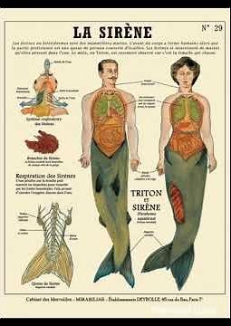 The most complete collection of mermaid anatomy