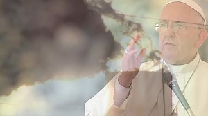 Pope: Climate change is largely man-made