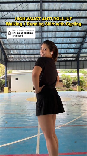 High Waist Mini Skirt for Walking and Running