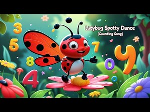 Ladybug Spotty Dance Counting Song