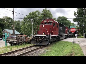 Rock Train Going To The Quarry! Short Line Railroad Action, Both Sides Of Train, Cincinnati Eastern