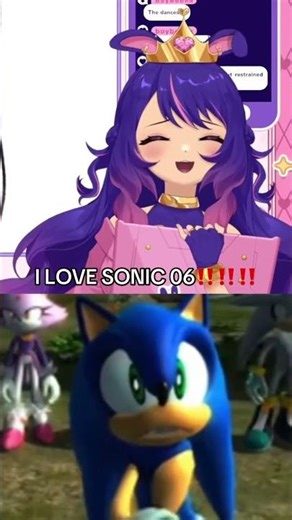 I LOVE SONIC 06‼️ #vtuber #vtuberclips #sonicthehedgehog