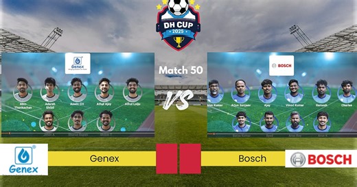 Match 50 - Genex Utility vs BOSCH