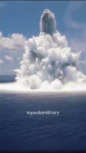 18 Tons of TNT Detonated Near the USS Gerald R. Ford