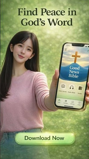 Good News Bible App 📖 | Daily Verses, Audio Bible & Prayer 🙏 Download Now