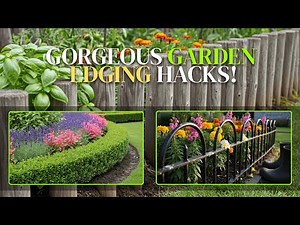 DIY Garden Border Ideas That Will Transform Your Backyard! 🌿 Easy & Affordable Edging Solutions!