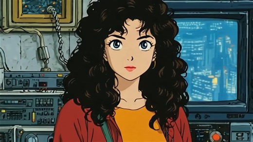 露水电报 — 80年代复古怀旧日漫风格