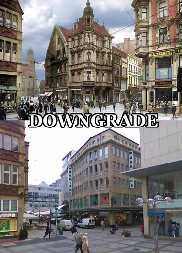 Architecture is a reflection of the mentality of its builders. We are devolving, not evolving... #society #matrix #nwo #fyp