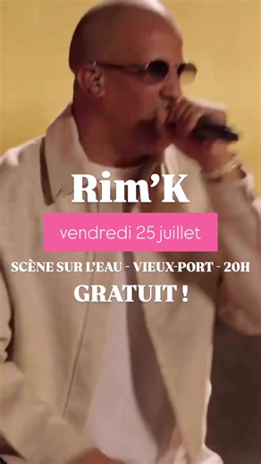 Rim’K et Hatik en concert gratuit au Vieux-Port