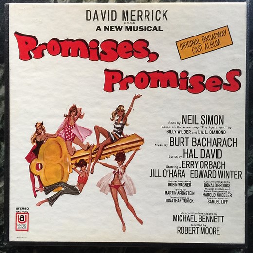 David Merrick, Neil Simon, Burt Bacharach, Hal David, Jerry Orbach, Jill O'Hara, Edward Winter - Promises, Promises - Original Broadway Cast Album