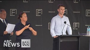 Henry Dow was in Melbourne city when a car was driven into pedestrians in the Bourke Street mall. He ran to help, administering CPR with the help of someone much more in control than him. Speaking at a vigil in Melbourne, Henry said he saw no evil – one young man did a terrible thing, and hundreds responded with love and a sense of community | http://ab.co/2iUa4Nc | ABC News