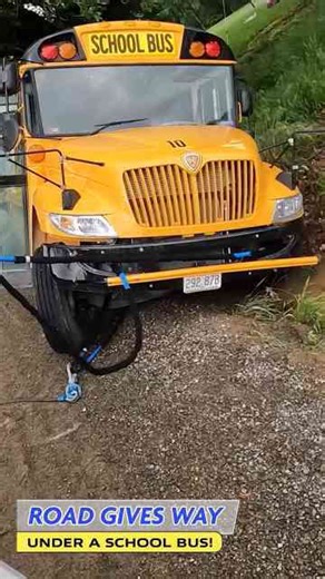 Helping Out a Stuck School Bus
