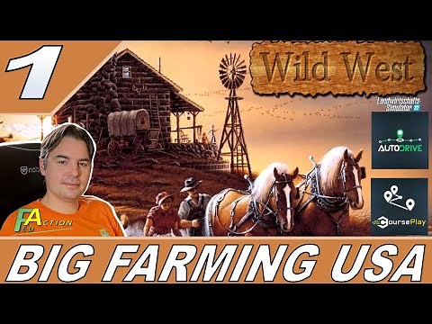 LS22 WildWest 16fach ModMap #1 Start in ein neues Projekt #FarmingSimulator22 #FS22
