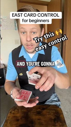 Easy Card Control Magic Trick Tutorial #secrets #tricks #magic #tutorial