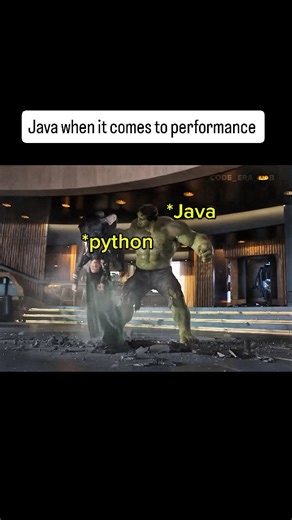 Code Era Lab on Instagram: "Java vs Python 😂 #programming #learnwithfun #memes #mcu #viral"