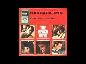 Barbara Ann - The Beach Boys 1965 Capitol 45 5561 (full version)